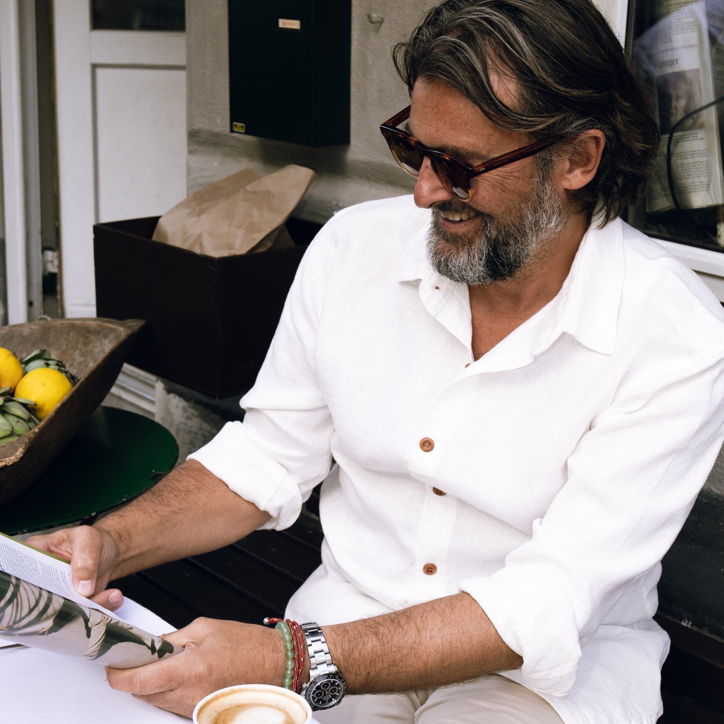 Sustainable White Shirt | 100% Hemp