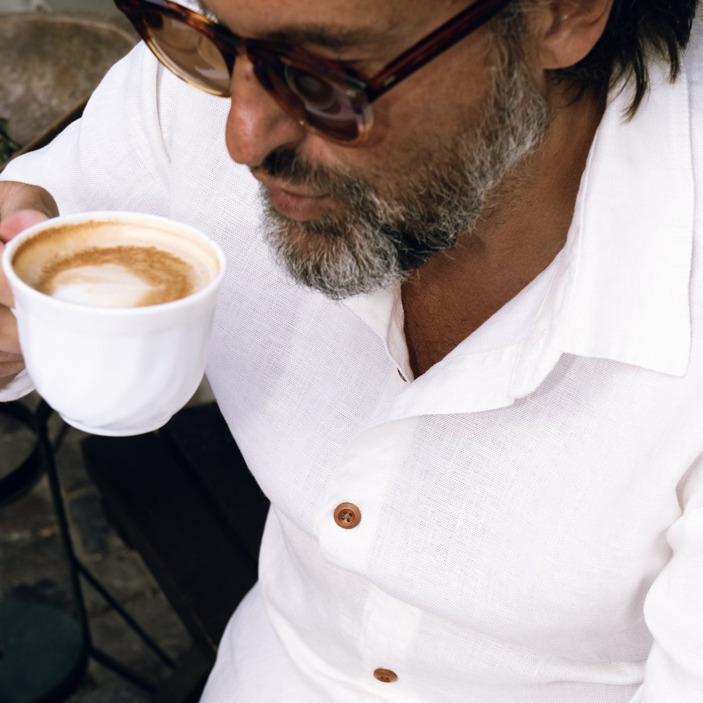 Sustainable White Shirt | 100% Hemp