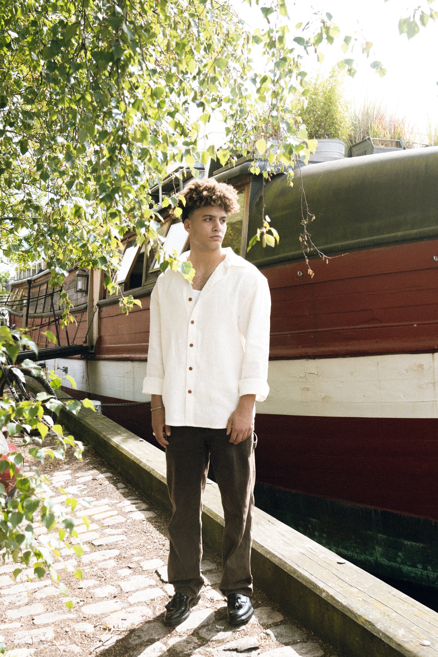 Sustainable White Shirt | 100% Hemp