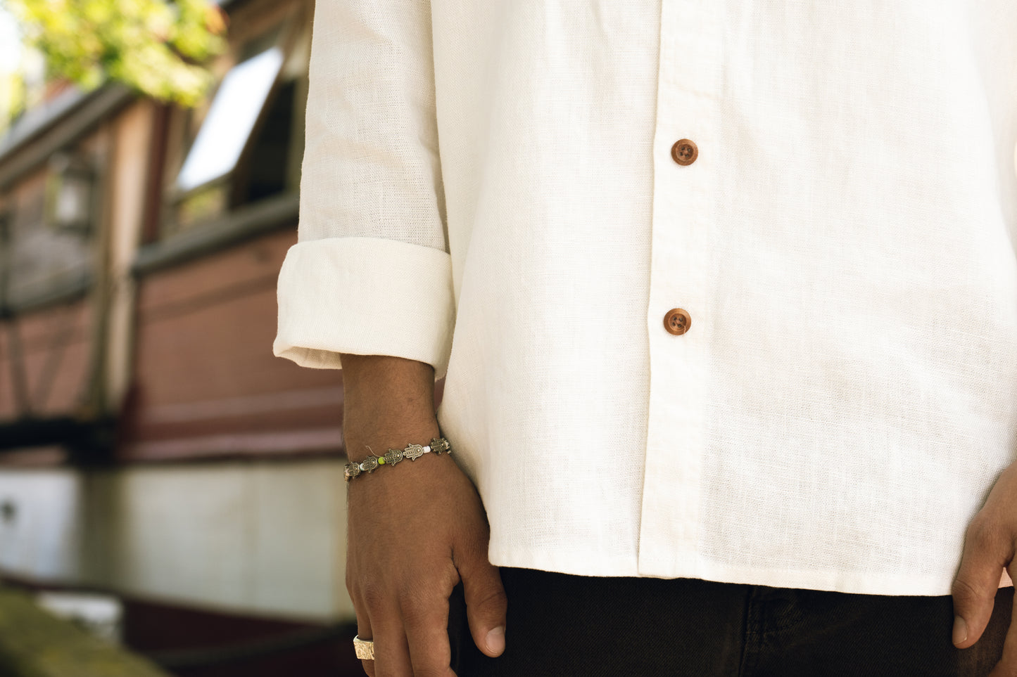 Sustainable Blue Shirt | 100% Hemp