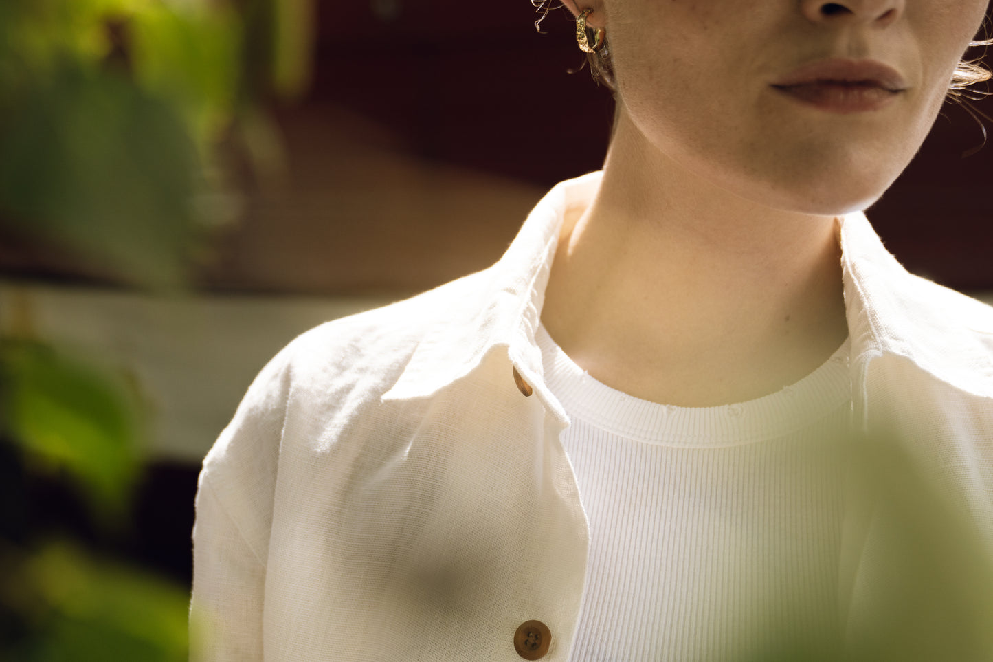 Sustainable White Shirt | 100% Hemp