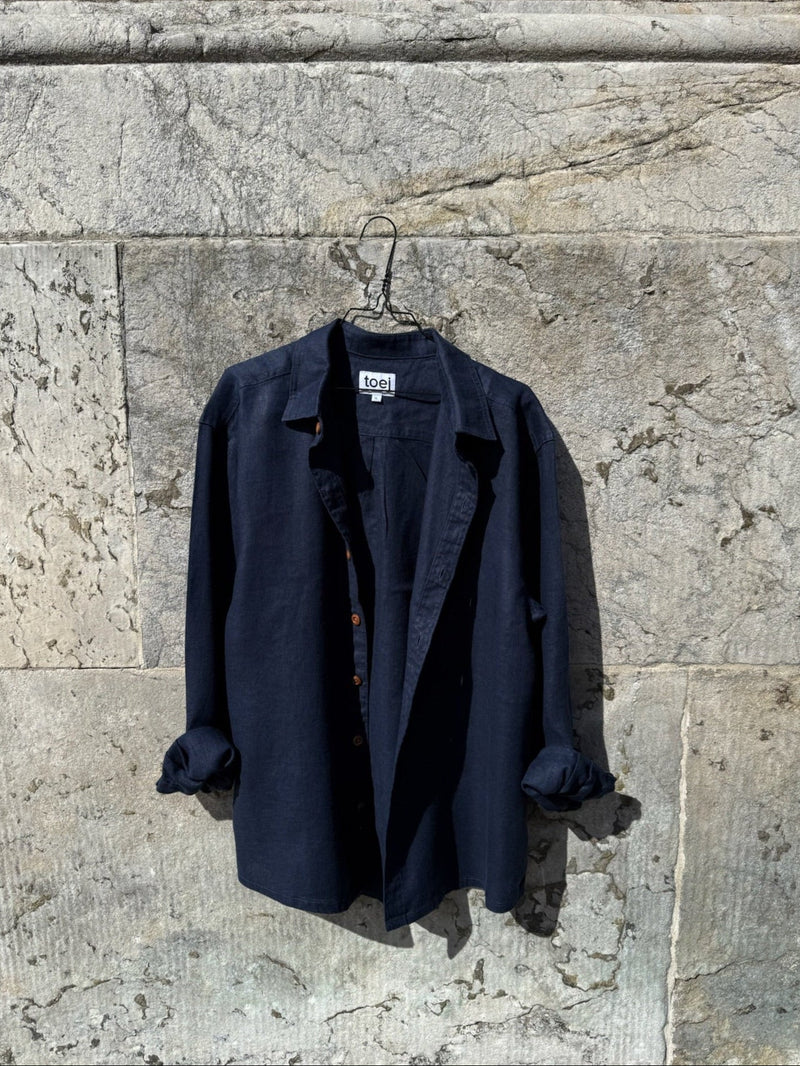 Sustainable Blue Shirt | 100% Hemp